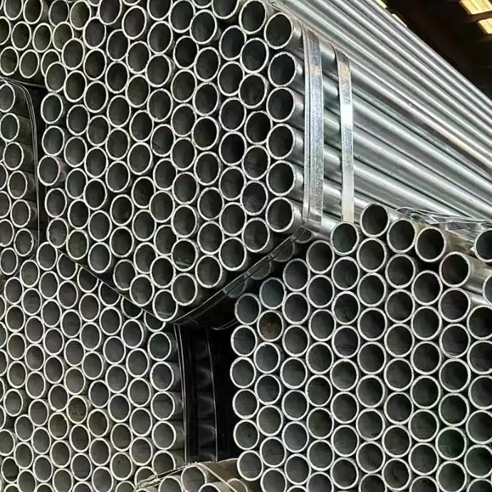 Wholesale price Q345 Grade Carbon Steel Pipe 0.8mm Thickness Galvanized Coated Section Shape 6m Length