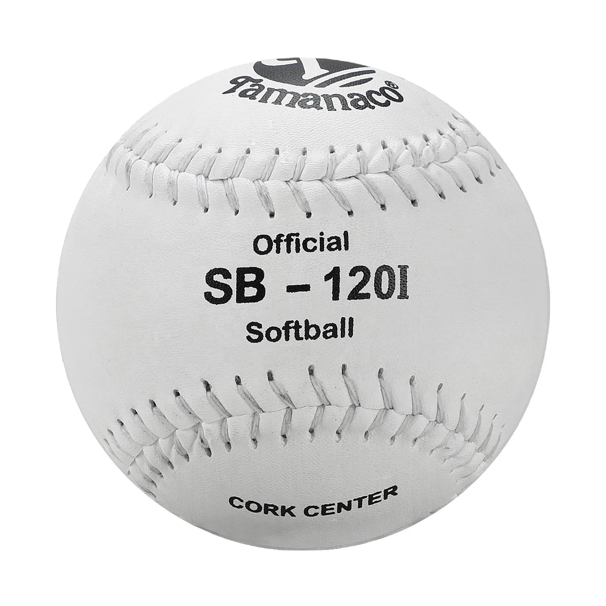 2024 NEW MSR MS1038 12inch White Split Leather Softball Ball Cork Core SlowPitch Softball for training SB-120I