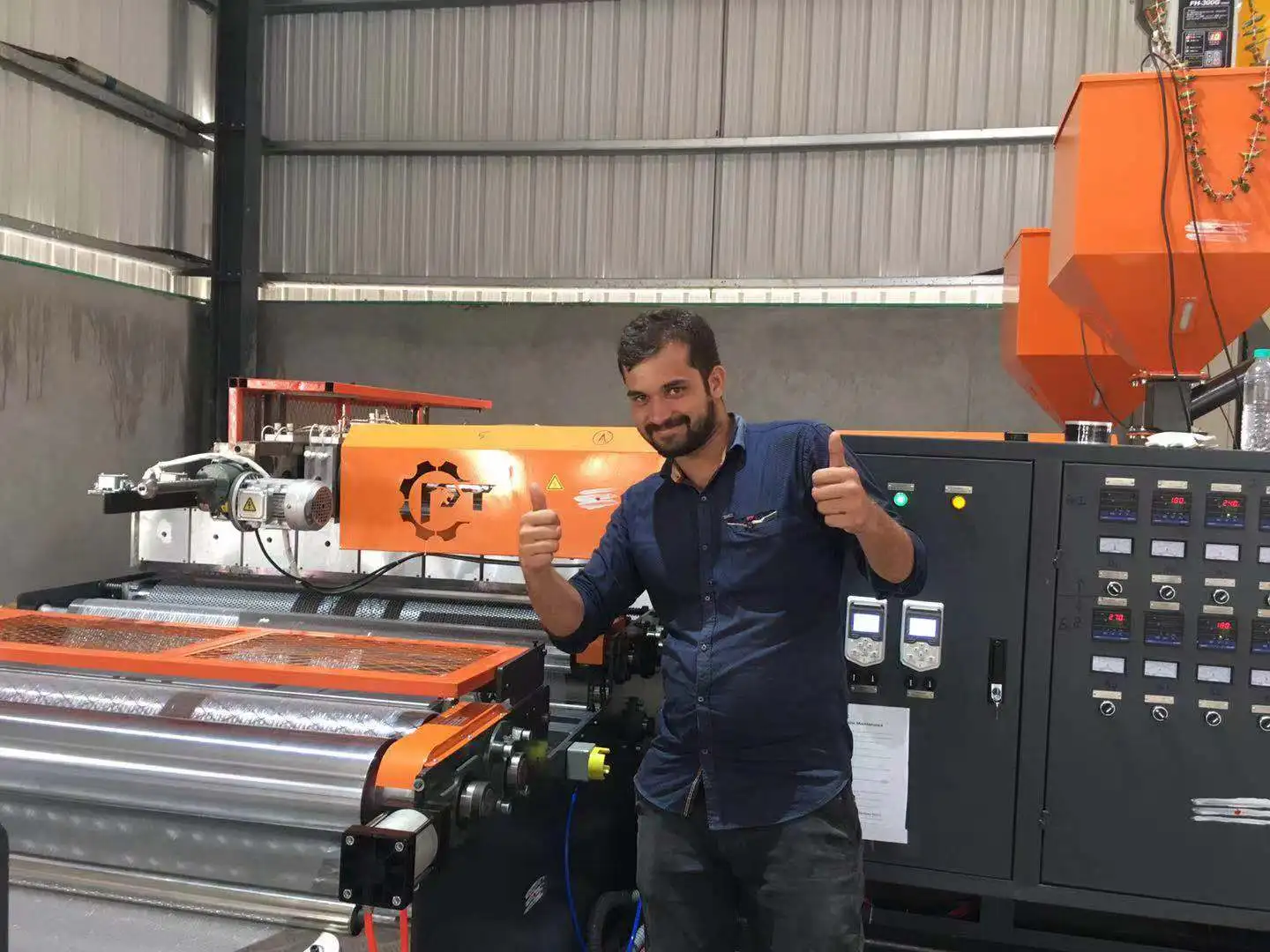 2021 poly laminated air bubble wrap film roll sheet making packing package maker machine