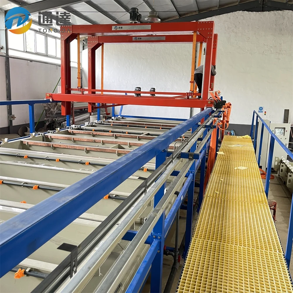 TD -   nickel electroplating machine automatic racks electroplating  zinc plating line electroplating
