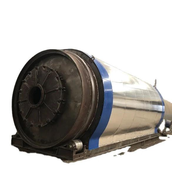 15 ton capacity waste tire machine turn tire into fuel tyre pyrolysis plant