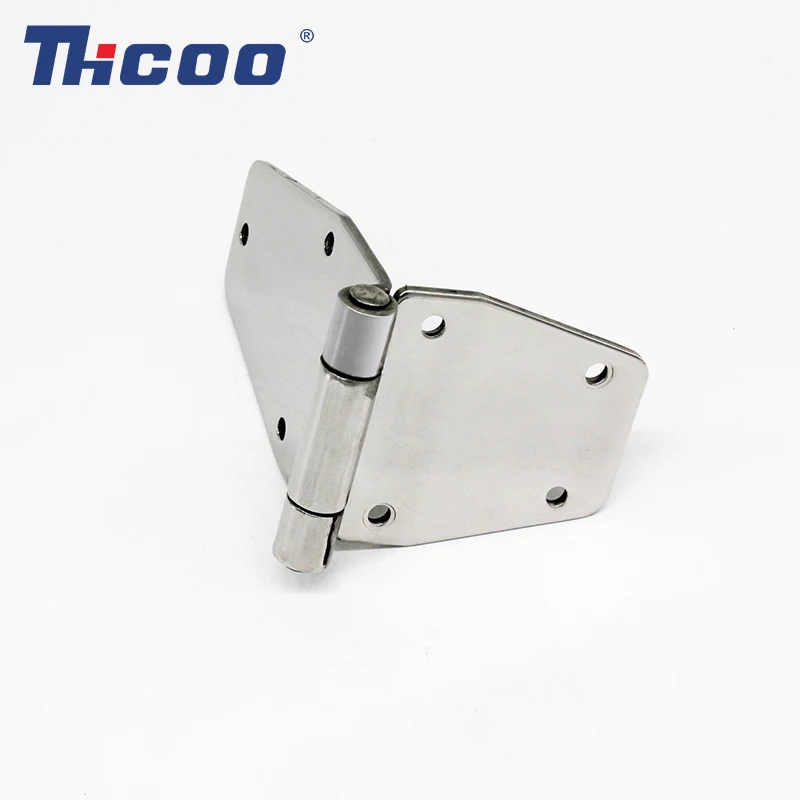 Stainless Steel 304 Shipping Container Parts Hinge On The Back Door Of The Truck Freezer Cold Room Flush Door Oven Hinges
