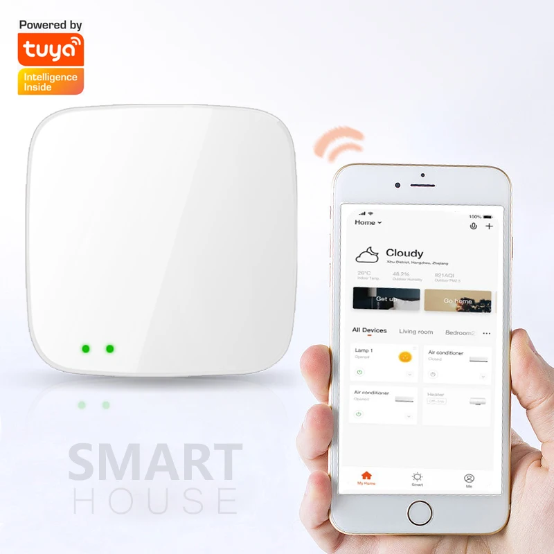 
Android/IOS Tuya App control Zigbee home security automation system, Zigbee wireless smart home kit 