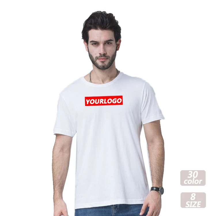 Оптовая продажа однотонные футболки унисекс из 100% хлопка без рисунка в стиле хип-хоп с цифровым принтом большие размеры на заказ мужские