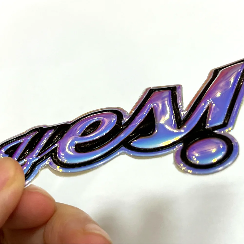 Wholesale Custom 3D Letters Logo Heat Transfer Transparent Garment Patches Embossed TPU Labels for Clothing