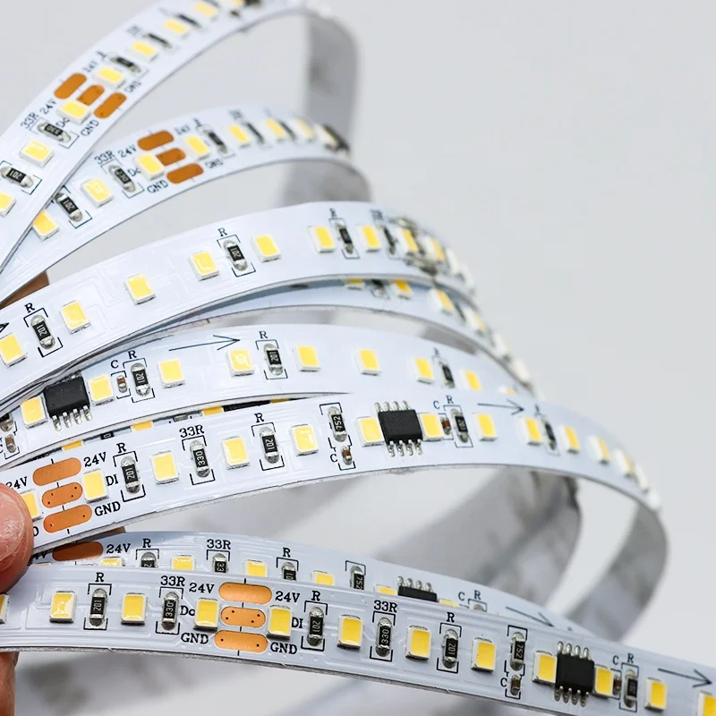 high bay shop led lights Slide strip 2835 Full color Built in IC chip Switch Control Stage Hotel led outdoors smart strip lights