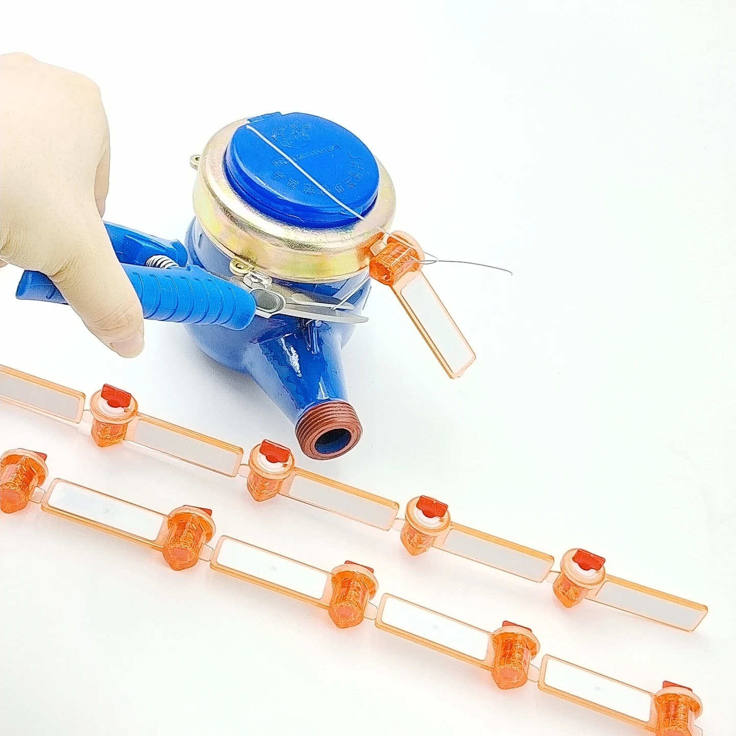 Asialock Manufacturing Factory For Utility Meter Seals With Customized Length Wire