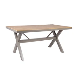 High Quality Wholesale Dining Table For Indoor & Outdoor Restaurant Coffee Shop X Leg Table