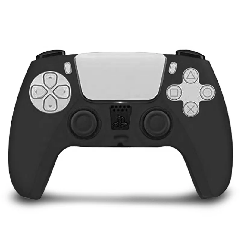 Силиконовый чехол для контроллера PS5, резиновый чехол, гелевый защитный чехол, камуфляжный контроллер для консоли SONY PS5, геймпад, джойстик