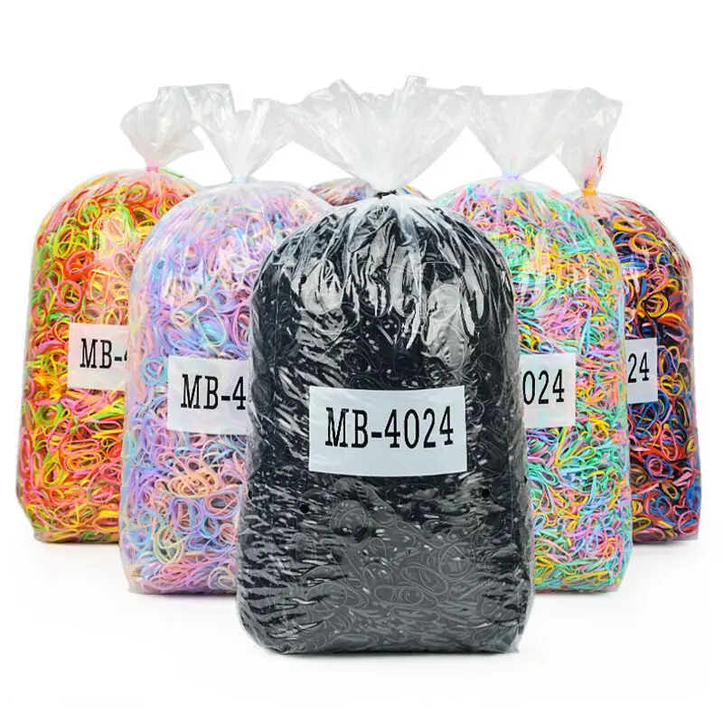 Прямая продажа с фабрики, 1 кг, большая круглая прочная и обычная большая круглая резинка для волос, аксессуары для волос, резинки