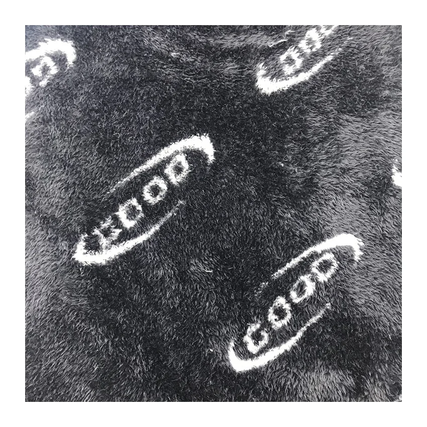 
Professional Factory Block Custom Printing Digital Print Double Side Brushed Sherpa Fabric 