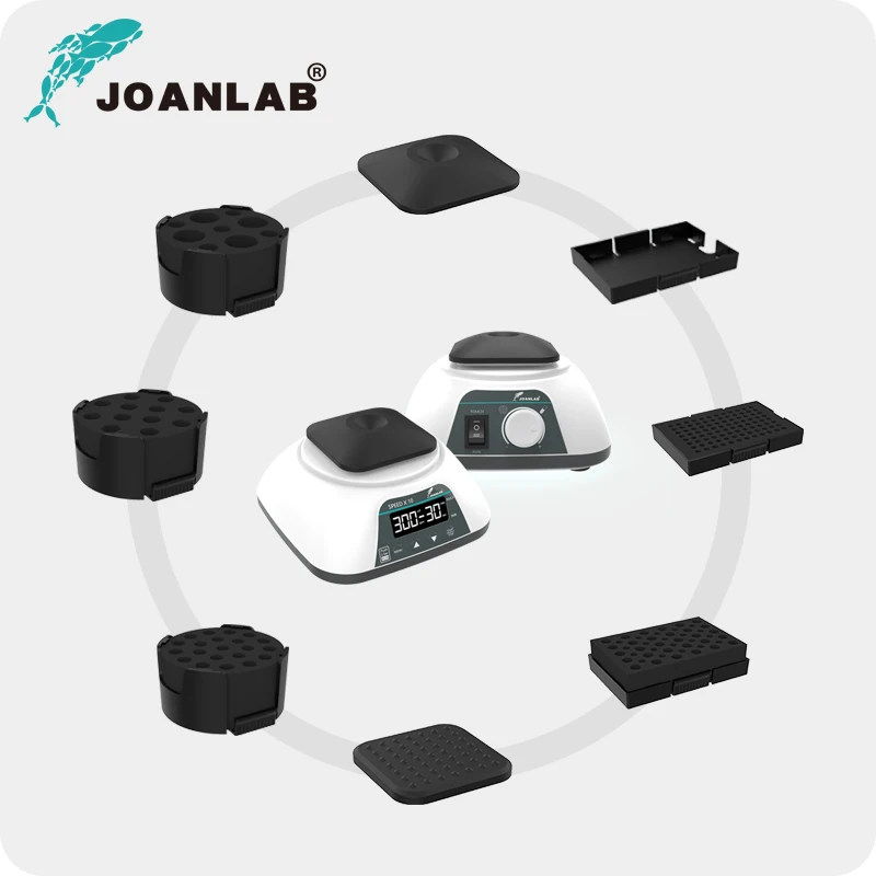 JOANLAB Portable Mini Glass Tubes Vortex Audio Mixer