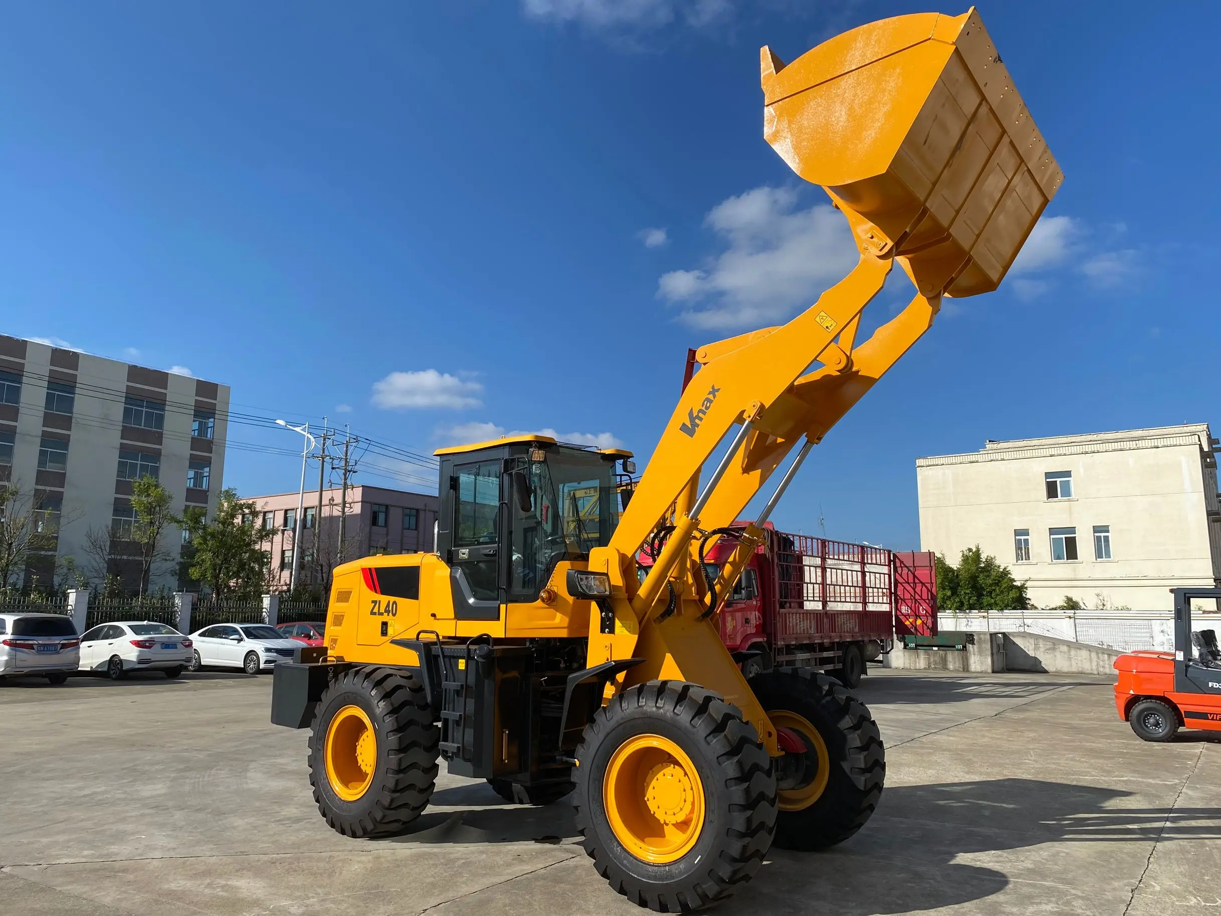 4T wheel loader best price with other spare parts