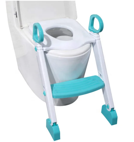 Kids Portable Toilet ladder Baby Potties Potty Toilet Training  seat with step ladder