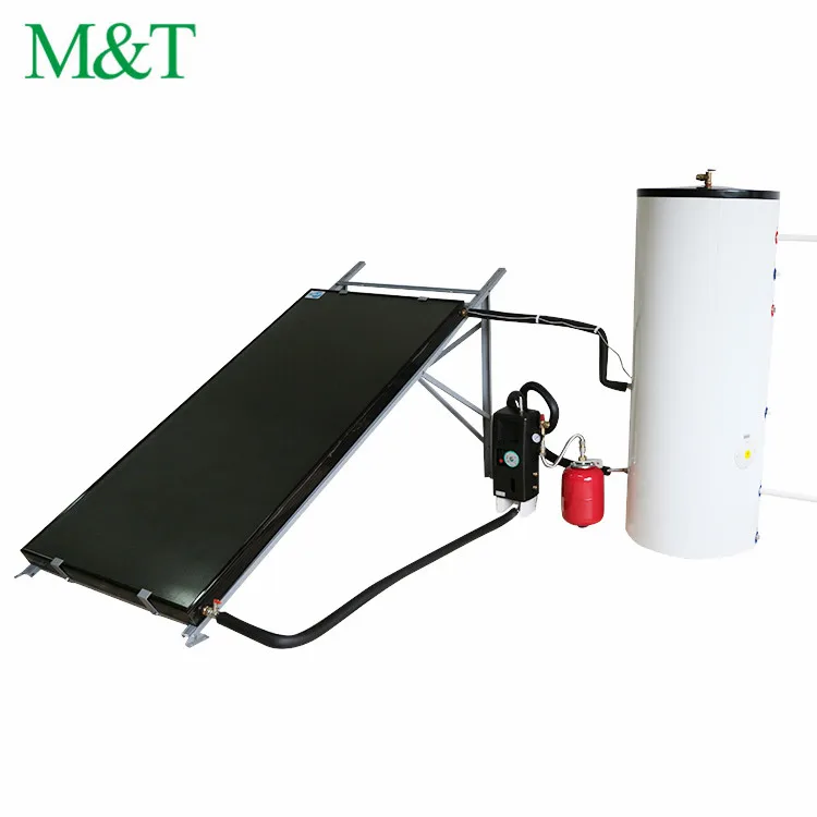 Flat Plate Passive 300L Solar Heating Systems Split Hot Water Heater System for