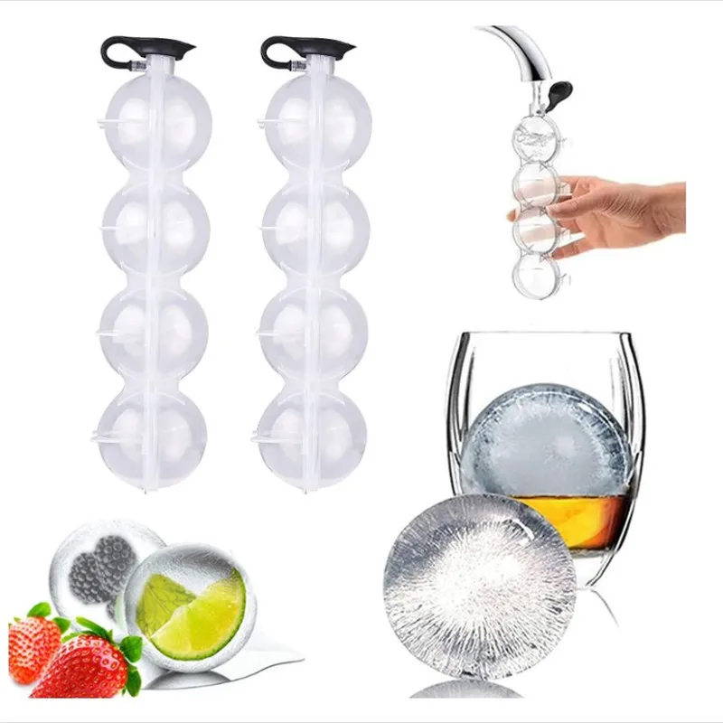 New 4 hole round ice hockey mold ice box ice lattice suit