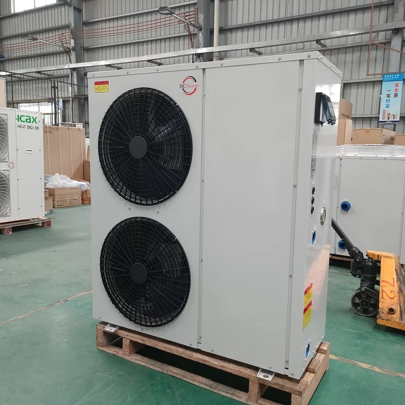 18kw Europe Germany EVI DC inverter monobloc air to water heat pump low ambient water system r32 heat pump