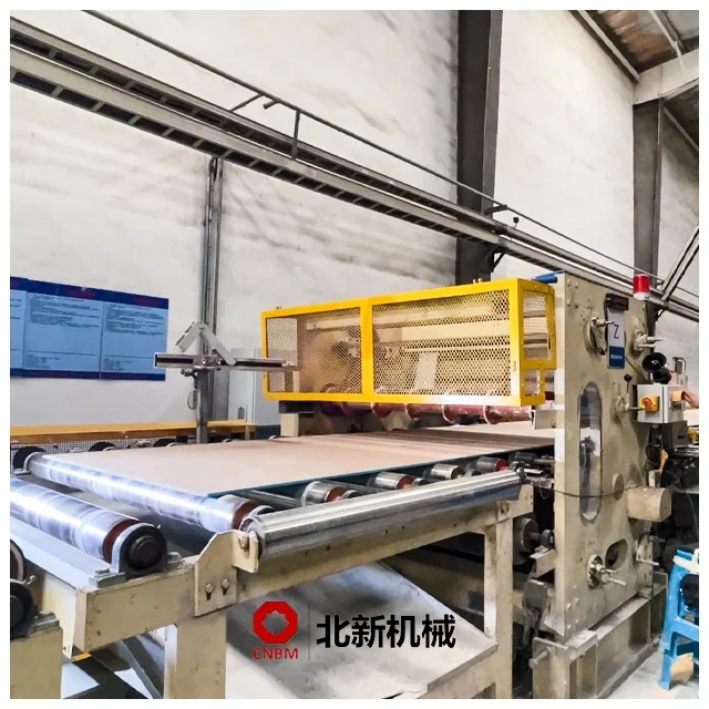 gypsum board plasterboard manufacturing machine