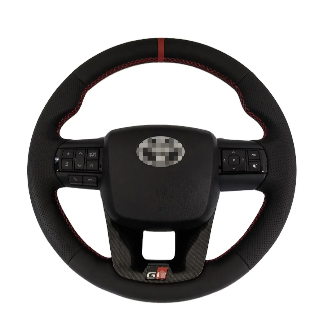 Upgrade GR Style  Steering wheel  For Toyota HILUX Steering wheel 2012- 2021 GR motion steering wheel