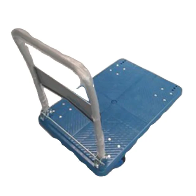Plastic platform hand trolley Truck Hand pushed platform car
