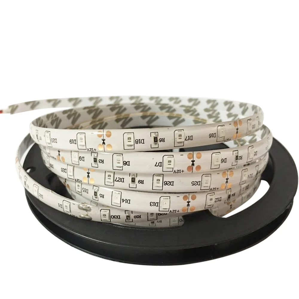 led light strip 2835 3528 SMD 60led 5meter led strip light led flexible light 12V/24V RGB bar lihte high cri led strips