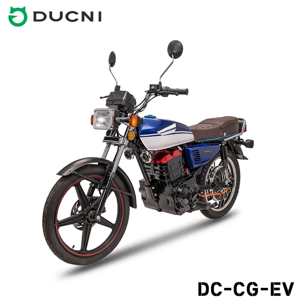 DUCNI CKD SKD 2000W 72V 20Ah Lithium Battery Fast Electric Motorcycles Scooters High Speed Dirt Bike Cheap Electric Motorcycle