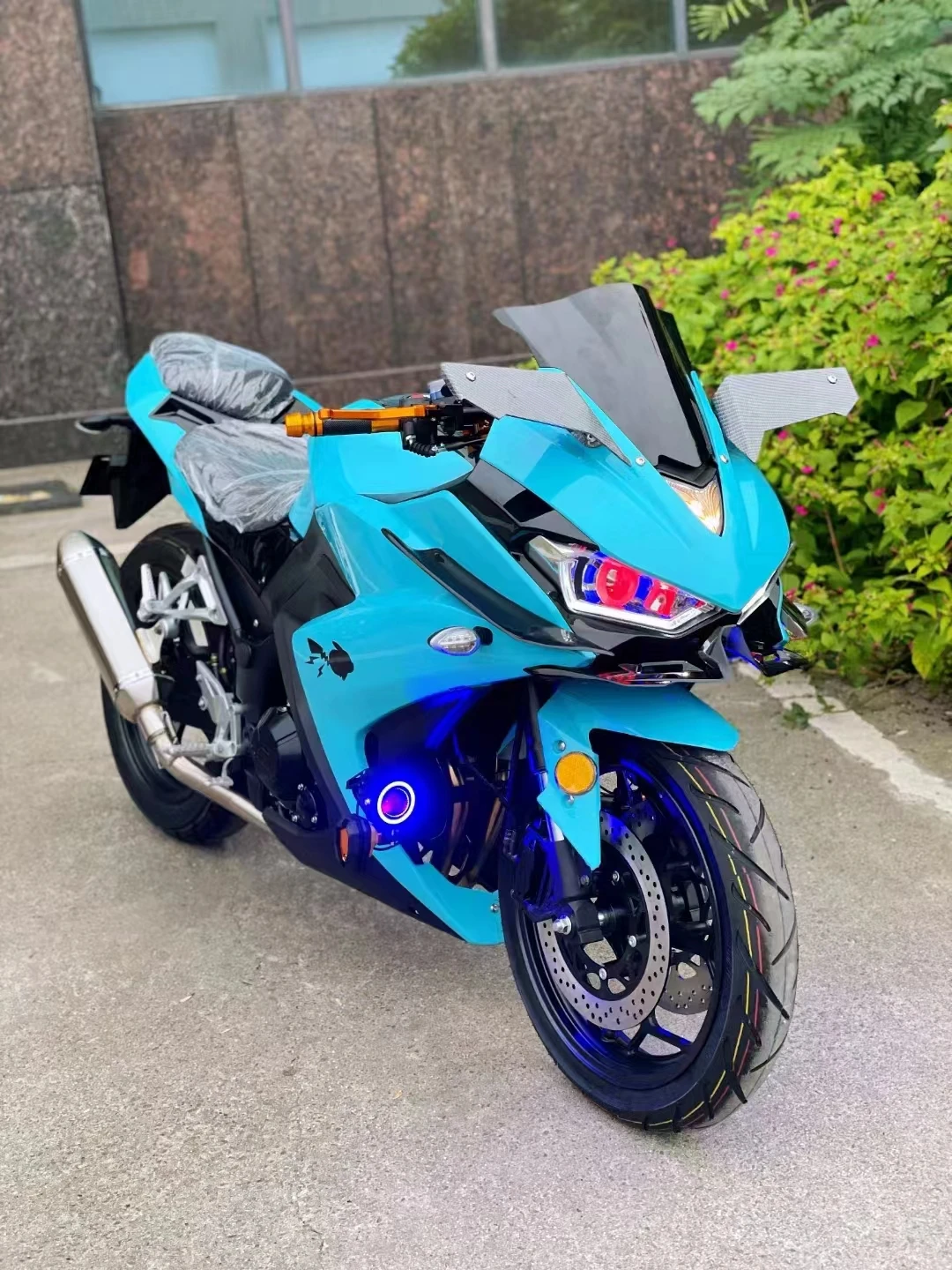 Chinese Wiesen 350CC electric start racing sport motorcycles