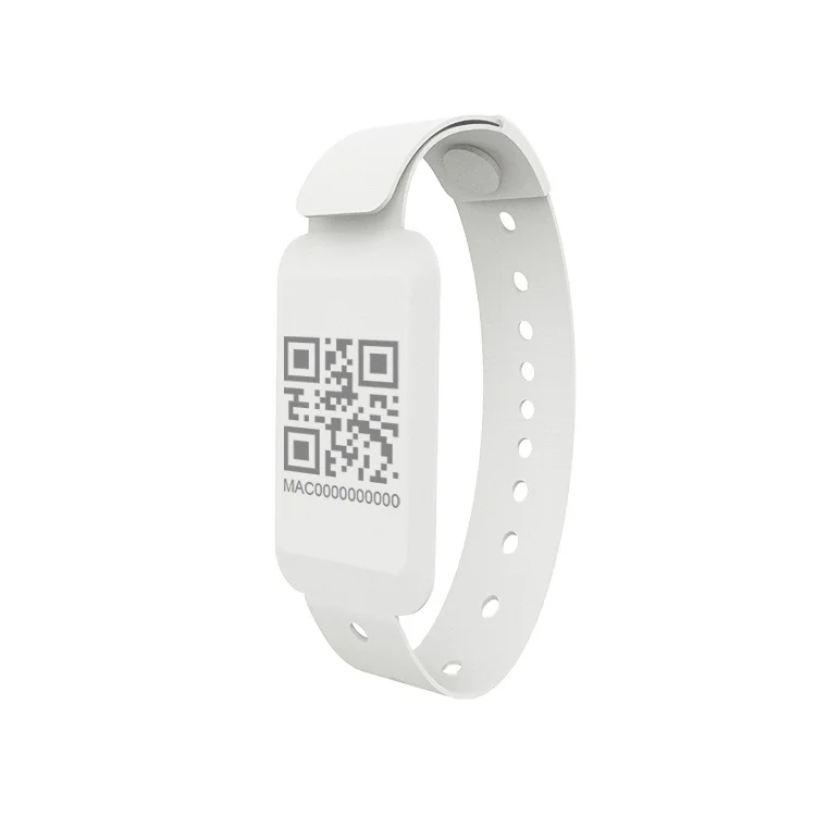 Low energy 5.0 technology wearable bluetooth badge BLE bracelet cut-off alert wristband contact tracing beacons
