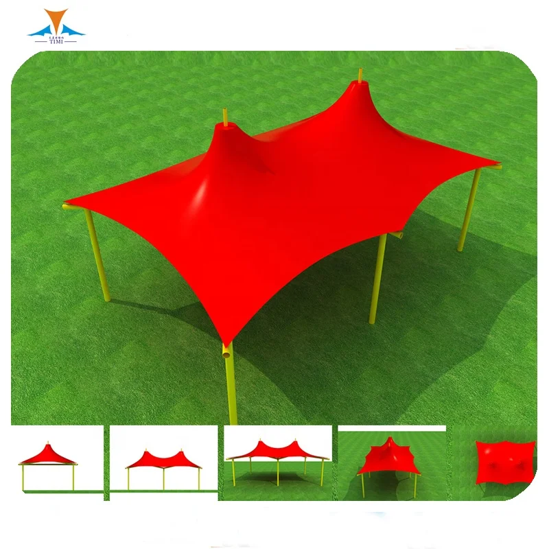 TIMI outdoor landscape tensile Canopy umbrella fabric strength membrane structure