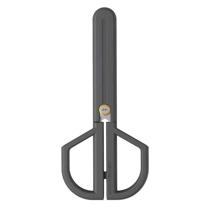 JIMIHOME Wholesale Stationery Office Cutting Household Stainless Steel Scissors Safety Cover Scissors For Home School DIY