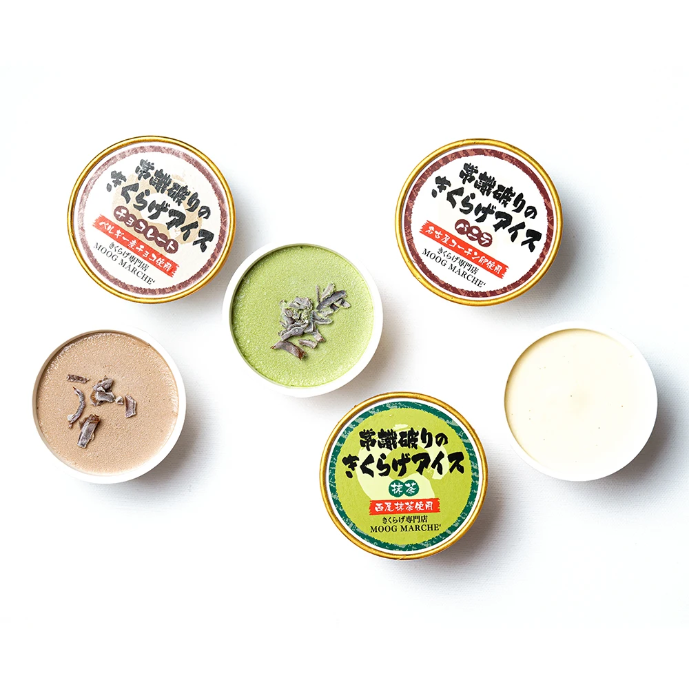 Vitamin D dietary fiber wood ear making packing hard ice cream