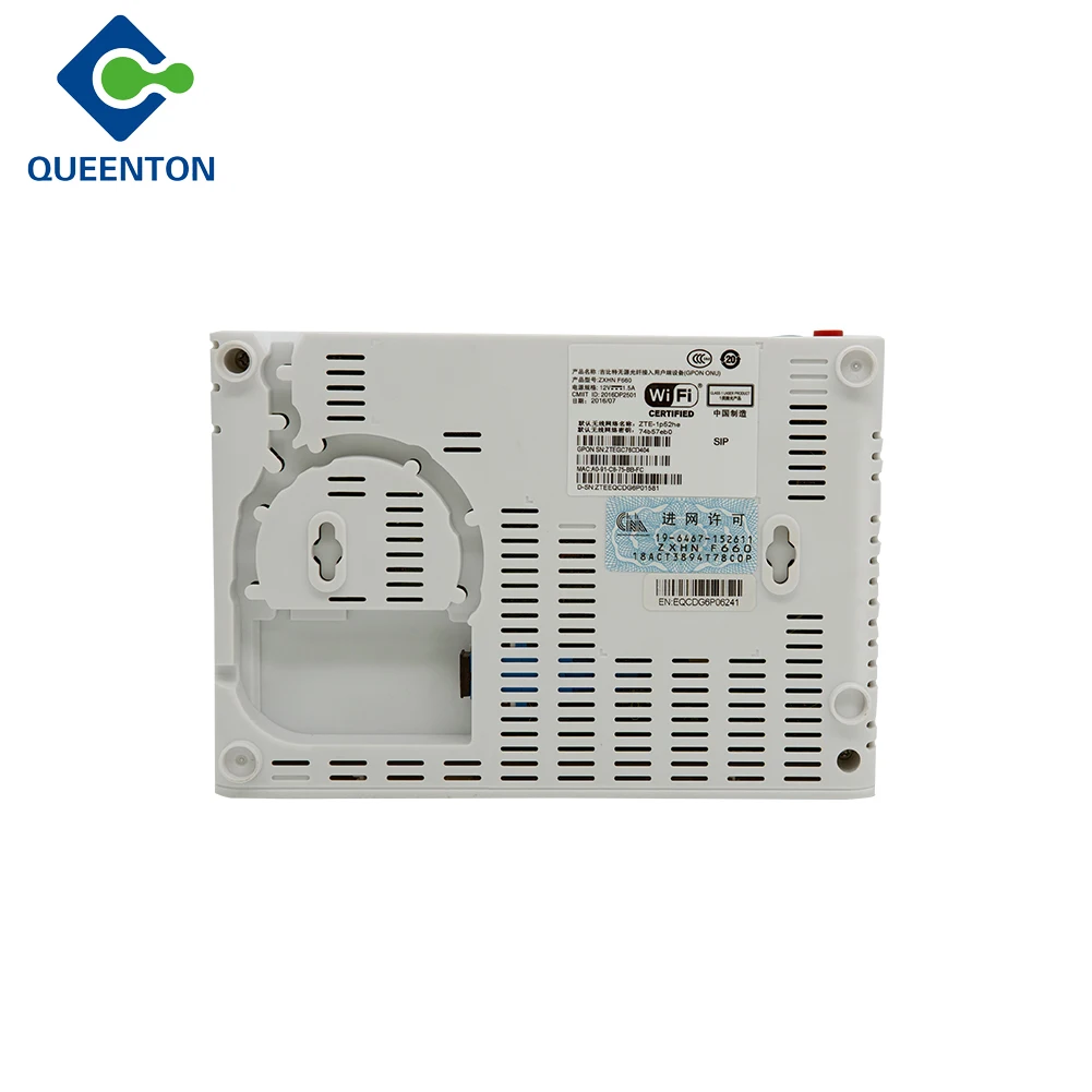 Wholesale Benefit  Low price  F660 V6.0 GPON ONU ONT 1GE+3FE+TEL+WiFi for FTTH ISP project