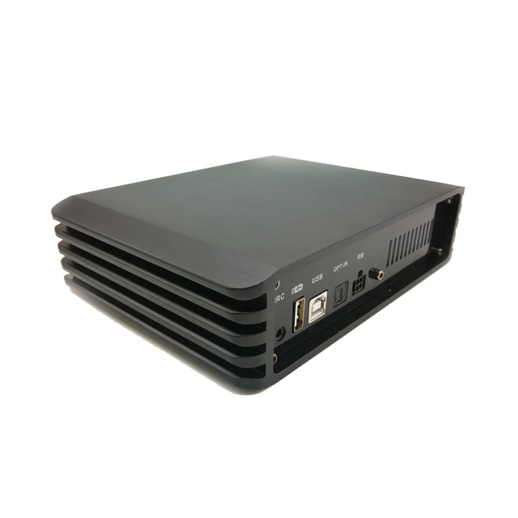 
Optical fiber input black car dsp audio power amplifier kit 