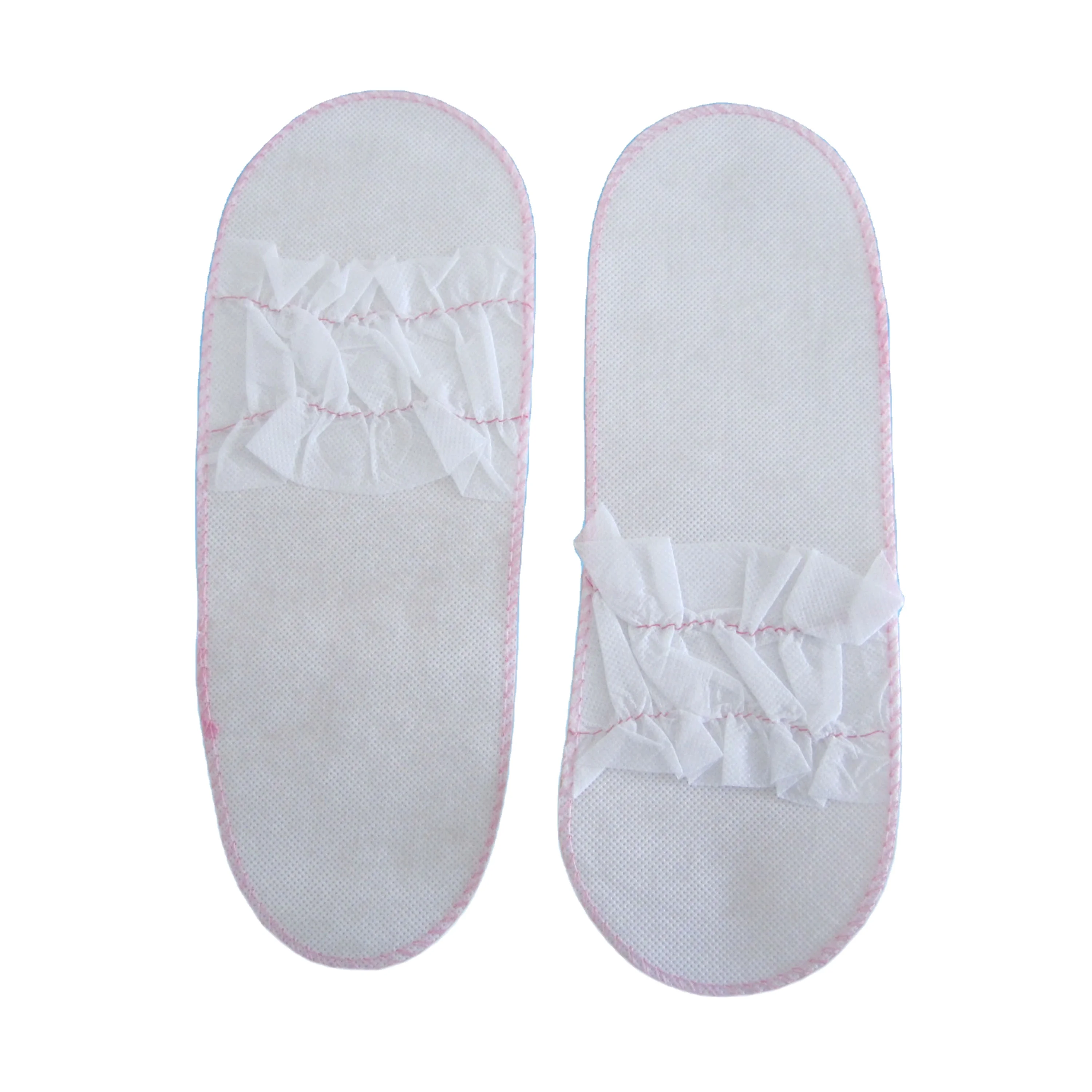 Close toe Open Toe Nonwoven White Hotel slipper Disposable Spa Pedicure Foot Massager Slippers