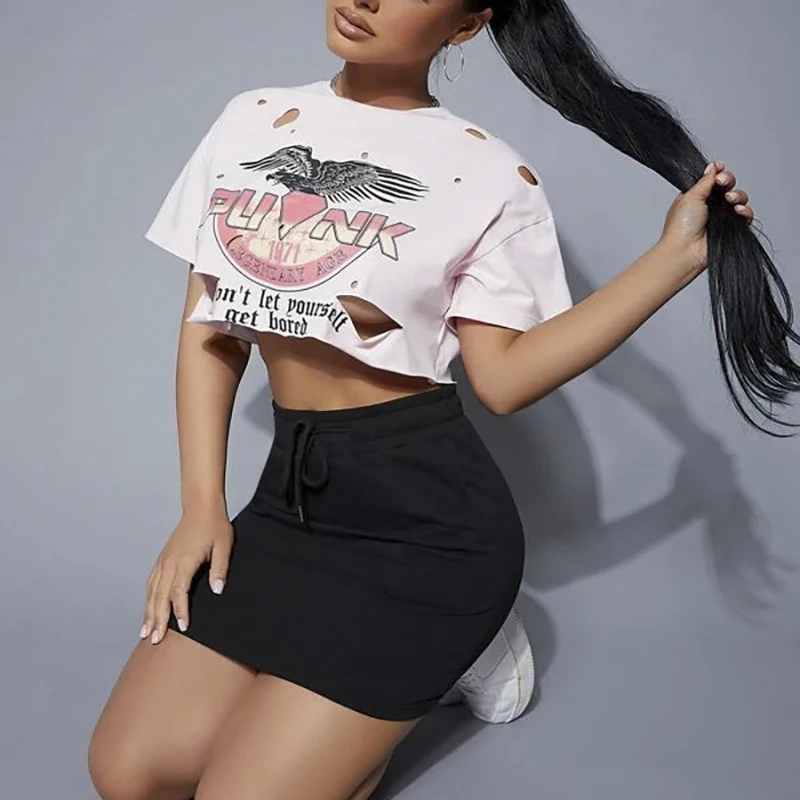 High Quality New Fashion Style Womens Skirts High Waisted Knit Skirt Black Stylish Short Skirt Womens