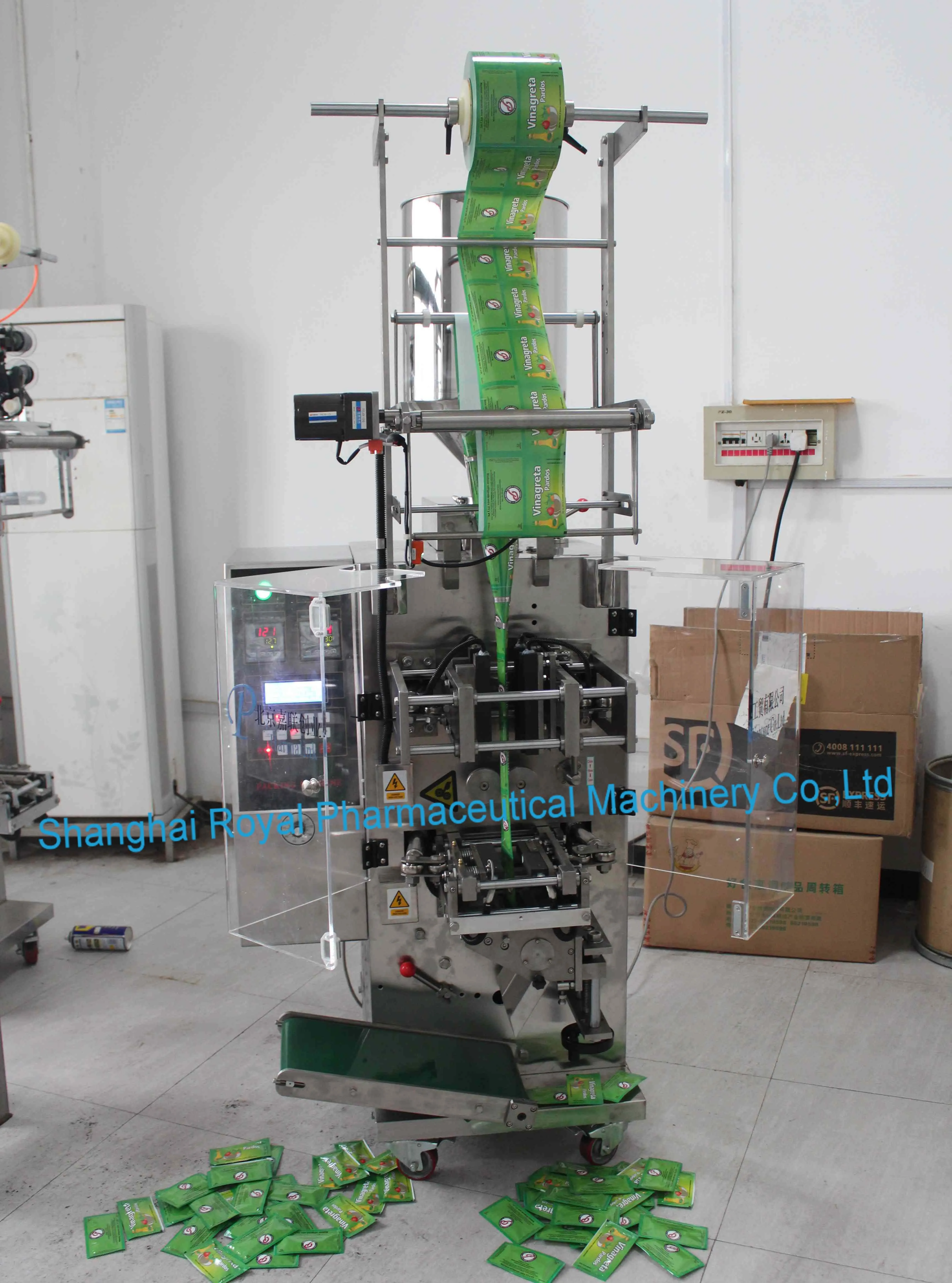 0-100ML Volume  Oil Tomato Jam  Potato Paste Butter Sachet Liquid Packing Machine  Automatic