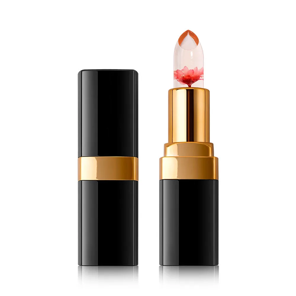 Luxury Transparent Jelly lipstick Wholesale Multi Use Jelly Warm Magic Flavored Colour Change Lipstick