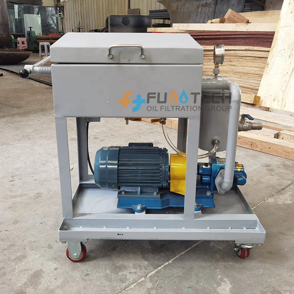 2024 Portable FuooTech PL Series Plate Frame Pressurized Type Oil Purifier Machine