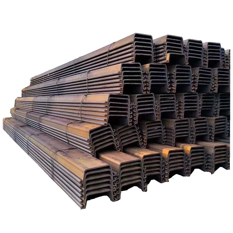 Q295P, Q345P, Q420P, Q460P, SY295, SY390 Carbon Steel U Shape Type 2 Larsen Steel Sheet Pile size