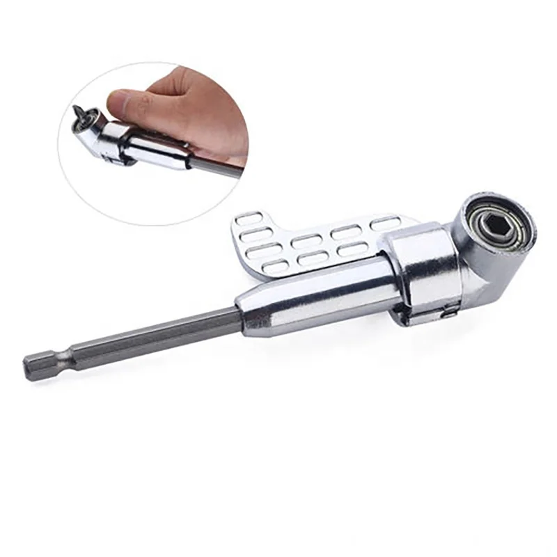 105 Degree Right Angle Driver Drilling and Driving Power Screwdriver Drill Attachment Adapter