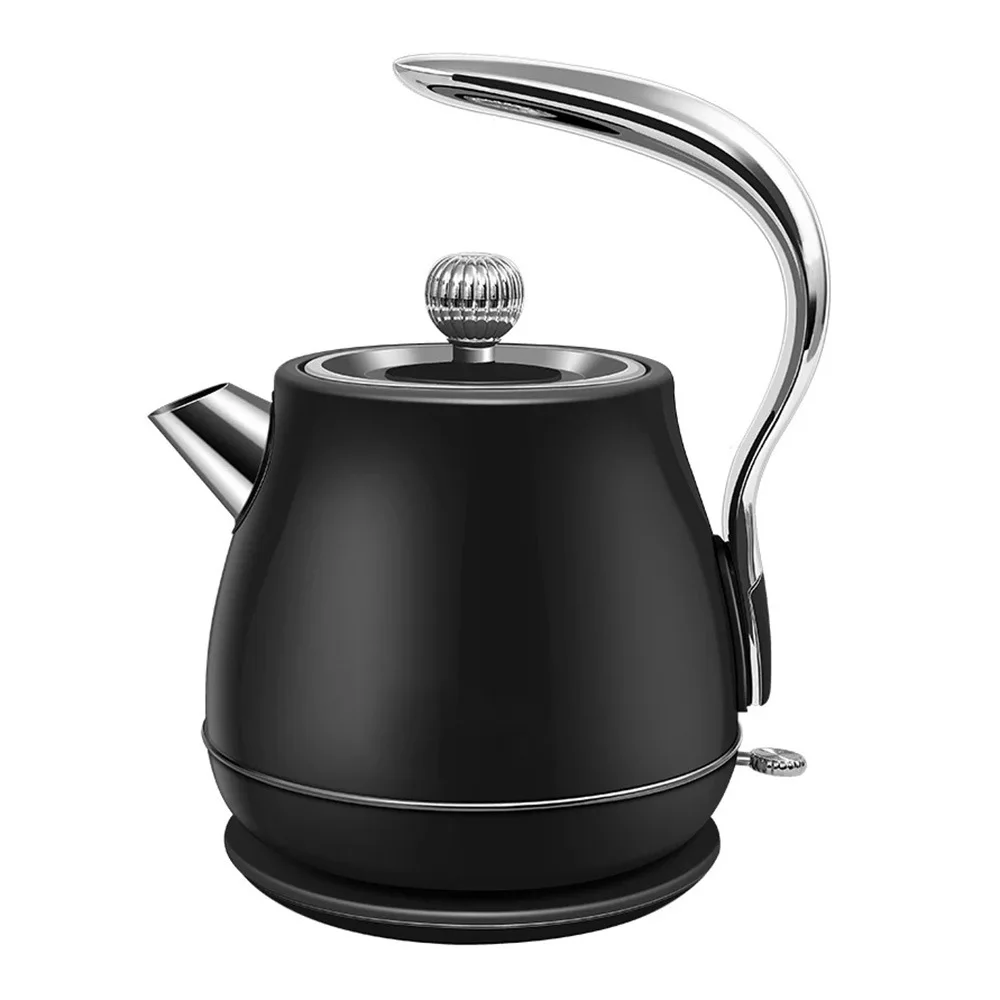 Fashion Design Low Price Stainless Steel Body Colourful Auto Shut Off Boil Dry Protection Ball Shape 1.7 L Electric Water Kettle