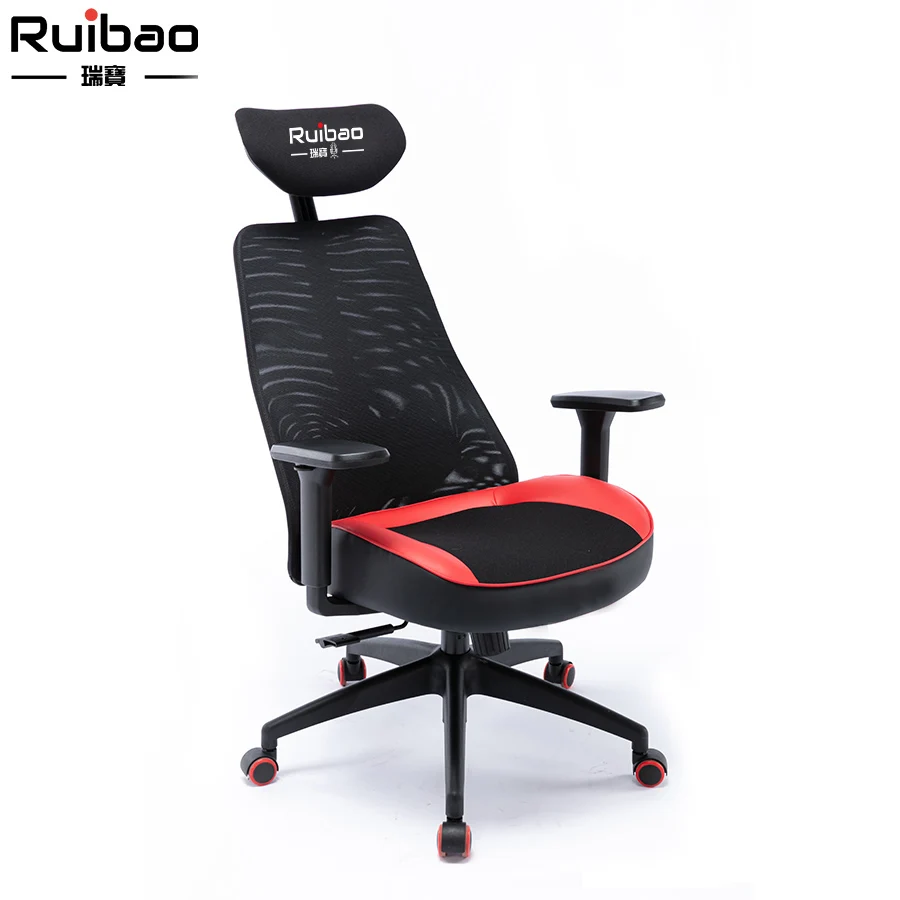 OEM&ODM Factory Direct High Back Revolving Adjustable Headrest Gaming Mesh Office Chair Armrest