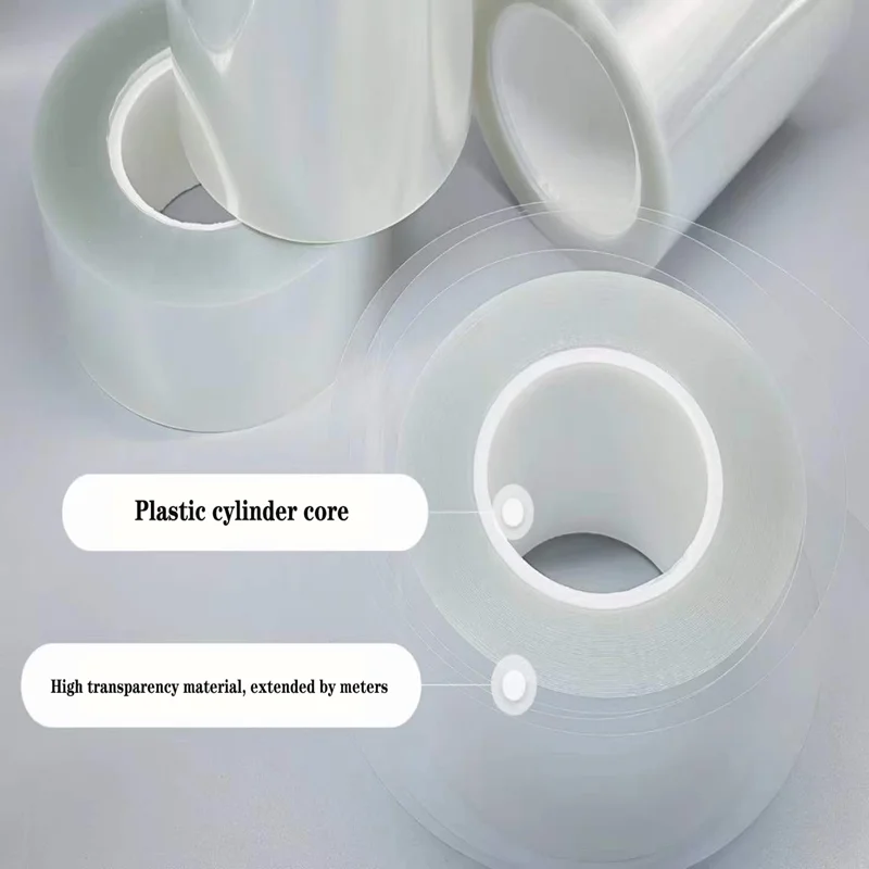 Food Grade Plastic Cake Collars Rim Rolls Transparent Clear Cake Strips For Chocolate Mousse Baking Decoration Baking Decorate