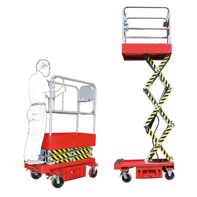 MM-J Series Mobile Elevating Working Platform Ladder Working Platform