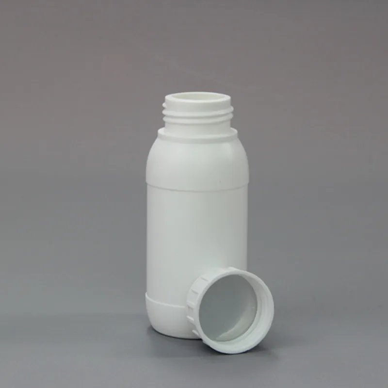 High Quality EVOH hdpe custom logo empty oil Sauce storage Plastic Round Pesticide pill wide mouth Squeeze Bottle wholesale (62580406297)