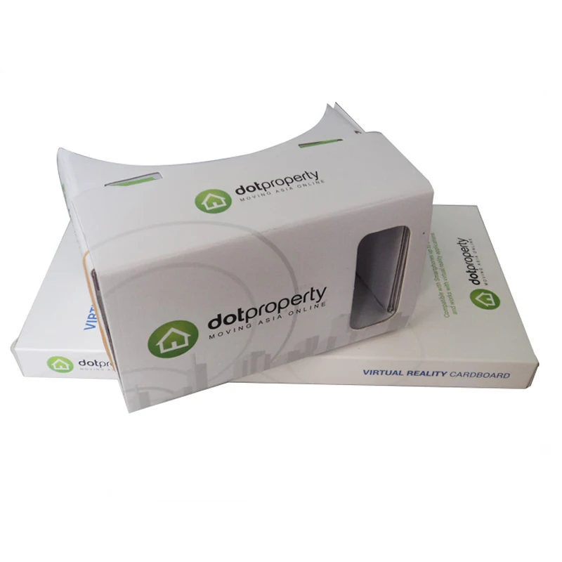 2021 September Promotional 10% Off High Quality New Design Google cardboard VR 3D Glasses Set