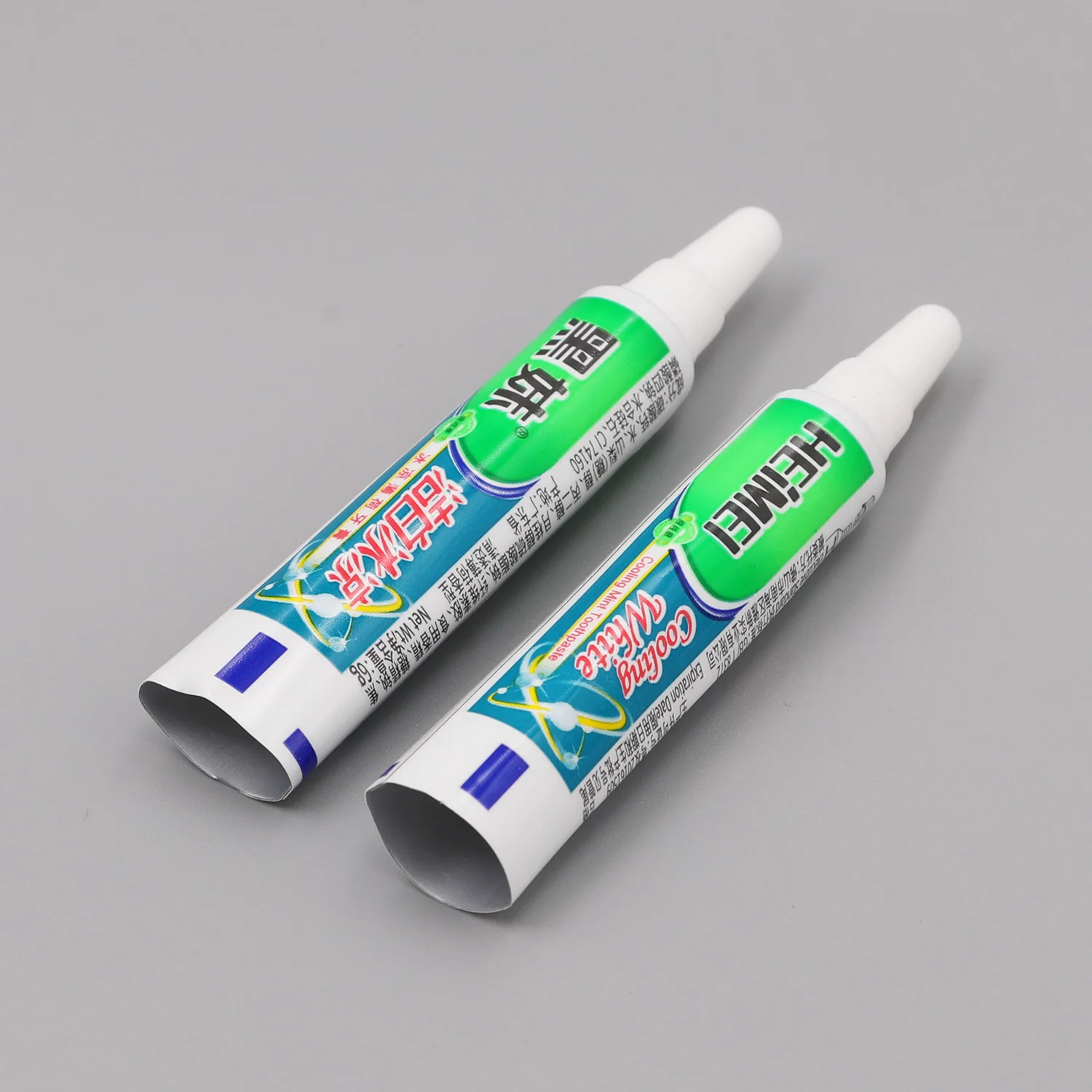 ABL hotel and travel toothpaste tube packaging plastic laminated small tubes packaging empty hotel aluminum toothpaste tube