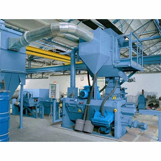 steel bar shot blasting machine