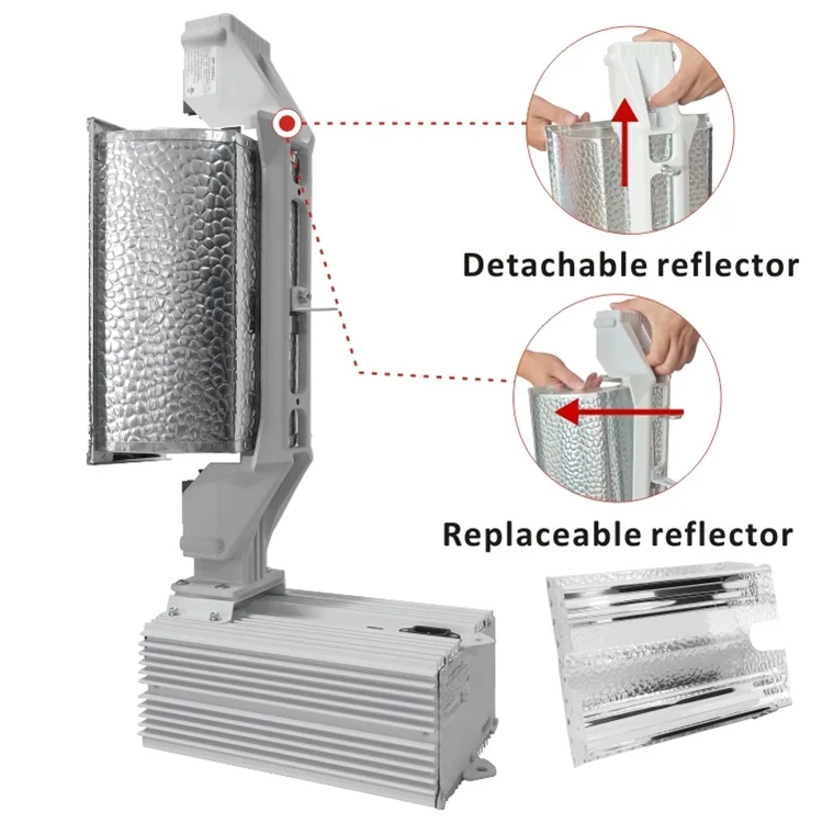 2020 New Double Ended 600Watt Lamp 1000Watt 1000W Lights 600W  1000 Watt Hps Grow Light