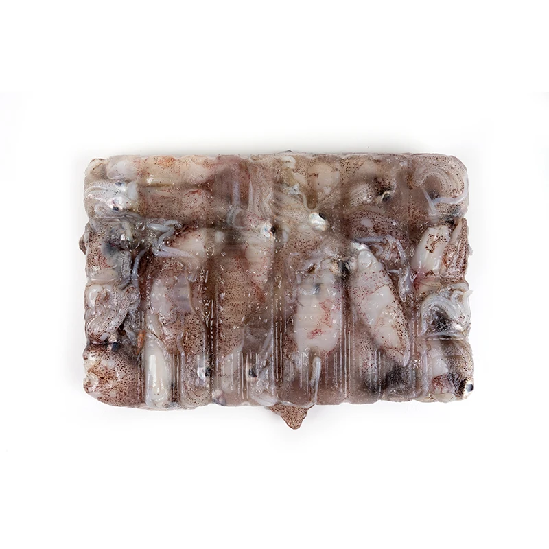 Оптовая продажа с завода, замороженный кальмар illex, ручная работа, весь кальмар